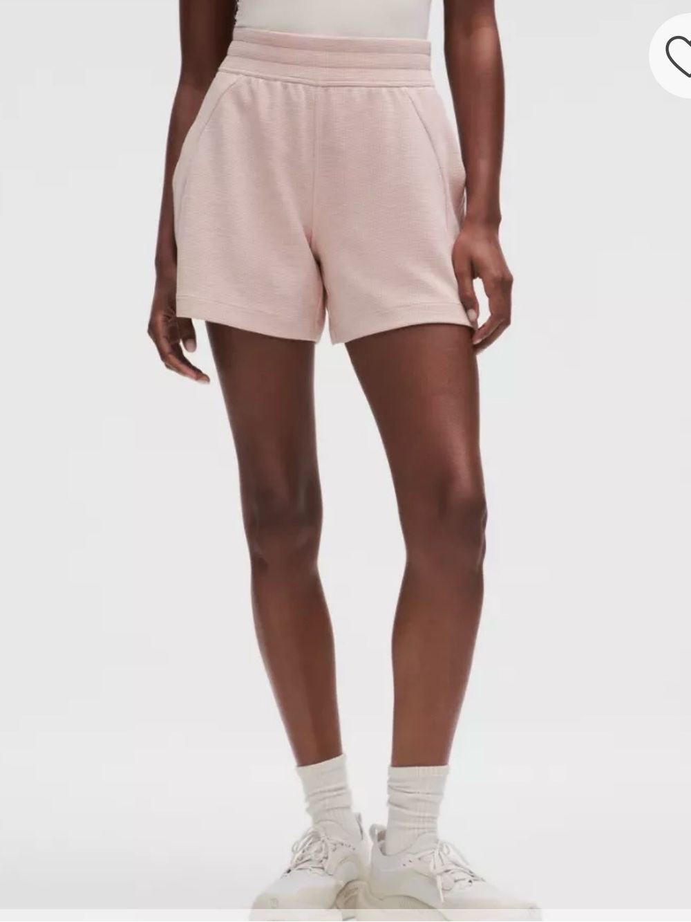 lululemon athletica High-Rise Athletic Shorts in Blush Pink